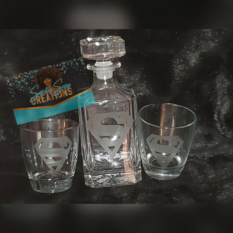 Decanter and Glass Set